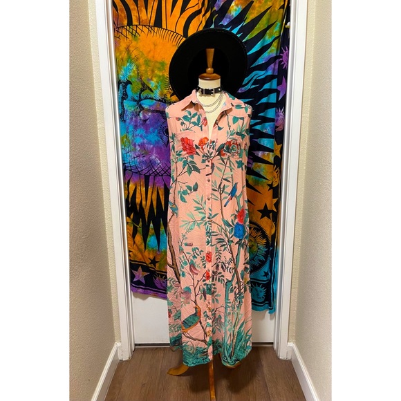 🌈 Flower embroidered beautiful dress - Picture 10 of 12